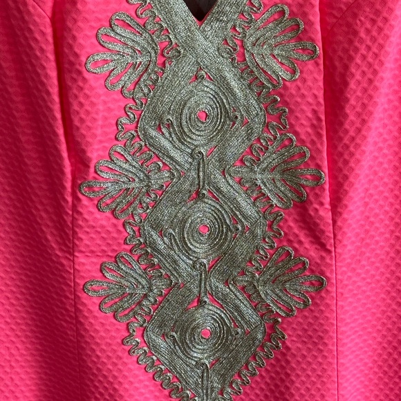 Lilly Pulitzer Junie Shift dress Size 4 Coral - Picture 5 of 7